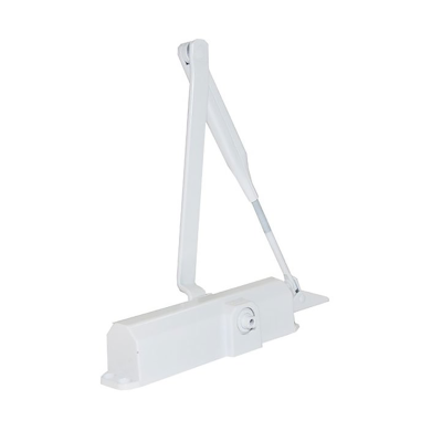 Dormakaba TS Compakt EN 2/3/4 (белый) Доводчик со складным рычагом до 120 кг