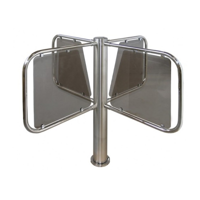 PERCo-RTD-03S Роторный турникет эл/мех. полуростовый с преграждающими створками без формирователя