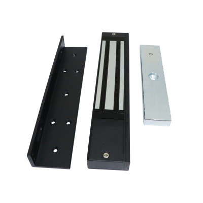 iLock-280M Black Электромагнитный замок с уголком  с силой удержания до 280 кг.