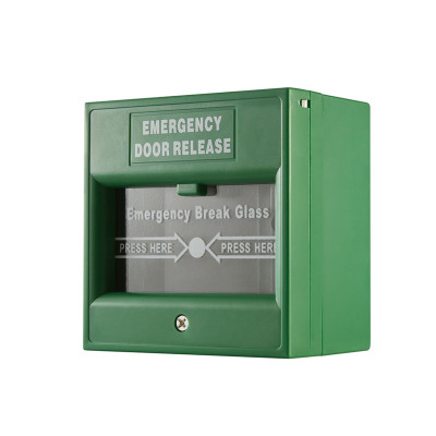 Hikvision DS-K7PEB (зеленая) Тревожная кнопка выхода