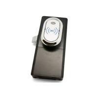 IronLogic Z-396 EHT (серебро) Электронный замок для деревянной/металич. мебели с питанием от батареек