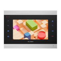Slinex SL-07MHD цвет черный + серебро. 7" Домофон с ультратонким корпусом и функцией памяти