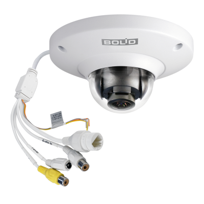 Болид VCI-252-05 Купольная сетевая антивандальная видеокамера, цветная, 5Мп, объектив 1,4мм