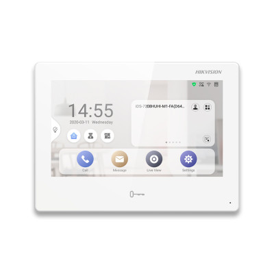 Hikvision DS-KH9310-WTE1 видеодомофон на Android, 7" цветной TFT LCD экран Hikvision DS-KH9310-WTE1 видеодомофон на Android, 7" цветной TFT LCD экран