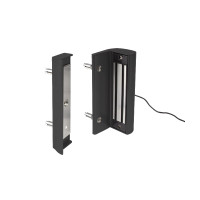 Locinox MAGMAG-3000-9005 Накладной электромагнитный замок, без ручек (сила притяжения в 300кг)