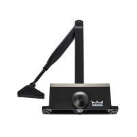 Dormakaba TS NANO EN 2 (темно коричневый) Доводчик со складным рычагом до 45 кг