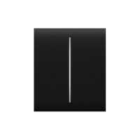 Ajax CenterButton (2-gang) черный Центральная кнопка для двухклавишного выключателя