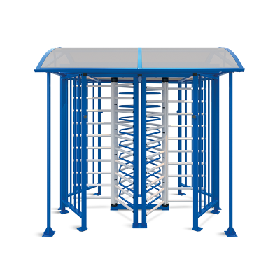 PERCo-RTD-20.1 Сдвоенный полноростовый роторный турникет с электромеханическим приводом.