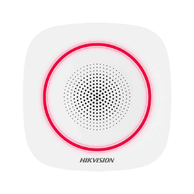 Hikvision DS-PS1-I-WE (Red Indicator) Беспроводной внутренний оповещатель