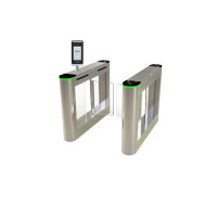 ZKTeco SBTL300 Турникет с распашными створками и встроенными терминалами УРВ SpeedFace M4