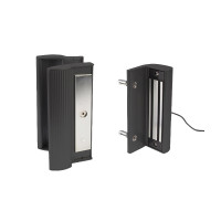 Locinox MAG3000RAL9005 Накладной электромагнитный замок, с ручками (сила притяжения в 300кг)