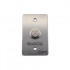 iButton-04 Кнопка выхода врезная из шлифованной нержавеющей стали (85х50) (NO/NC контакты)