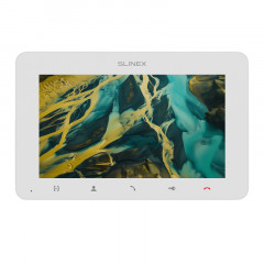 Slinex SM-07MHD цвет белый. 7" Компактный видеодомофон с функцией памяти