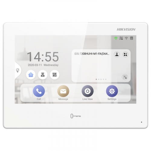 Hikvision DS-KH9310-WTE1(B) видеодомофон на Android,  7 цветной