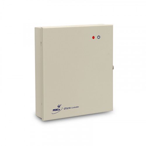 PERCo-CT/L14.1 Универсальный контроллер замка/турникета на 8 считывателей, Ethernet