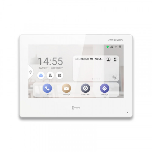 Hikvision DS-KH9310-WTE1 видеодомофон на Android,  7 цветной TFT LCD экран