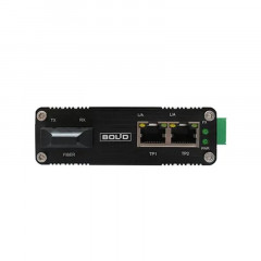 Болид Ethernet-FX-SM40SA Преобразователь Ethernet 10/100 Мбит/с в оптику, одномодовое волокно до 40км