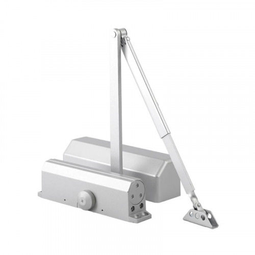 HD-4000 (Silver) Доводчик со складным рычагом (25-150 кг.) морозостойкий