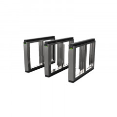 Hikvision DS-K3B801SX Распашной турникет с двумя створками и 24-мя датчиками с ИК-подсветкой