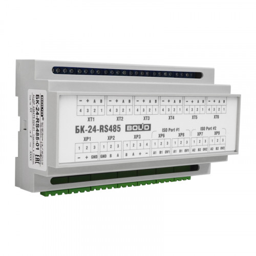 Болид БК-24-RS485-01 Блок коммутации для установки в шкаф