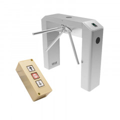 ZKTeco TS2000 Pro Тумбовый турникет-трипод с автоматическими планками Антипаника + TPB-03 Пульт управления