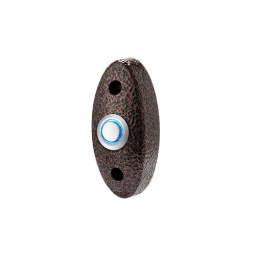 iButton OP022L-B Кнопка выхода металлическая накладная с подсветкой (NO COM)/ Корич.