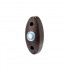 iButton OP022L-B Кнопка выхода металлическая накладная с подсветкой (NO COM)/ Корич.
