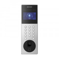 Hikvision DS-KD9203-MFE6 многоабонентская вызывная IP панель с биометрическим считывателем