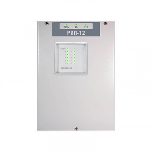 Болид РИП-12 (исп.20) Резервированный источник питания (РИП-12-1/7М2-Р) метал. корпус со стеклом