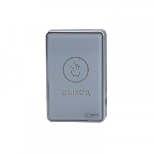 iButton-05 White Кнопка выхода накладная сенсорная из пластика с индикацией (NO/NC контакты)