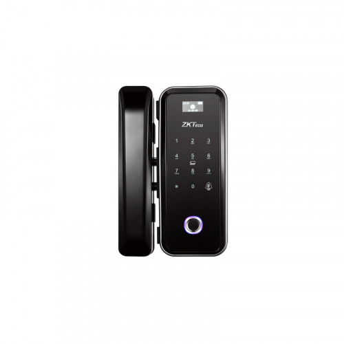ZKTeco GL300W Беспроводной замок для стеклянных дверей с функцией Wi-Fi (Finger-ID + Mifare)