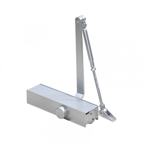 HD-2000 (Silver) Доводчик со складным рычагом (25-100 кг.) морозостойкий