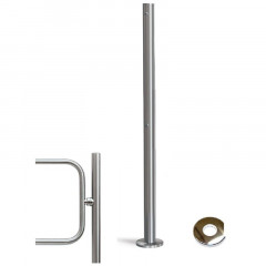 PERCo-BH02 2-05/EL Стойка с электромагнитным устройством блокировки и с 2-мя отверстиями