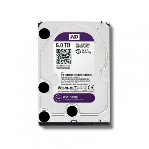 WD62PURX Жесткий диск 6000ГБ Western Digital Caviar Purple