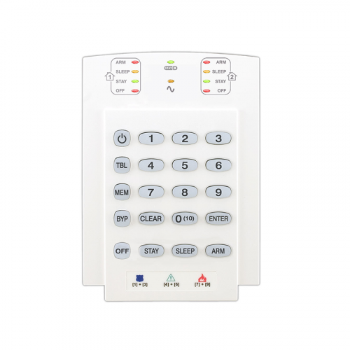 Paradox K10V LED Клавиатура 10 зон, проводная, вертикальная