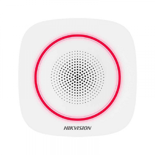 Hikvision DS-PS1-I-WE (Red Indicator) Беспроводной внутренний оповещатель