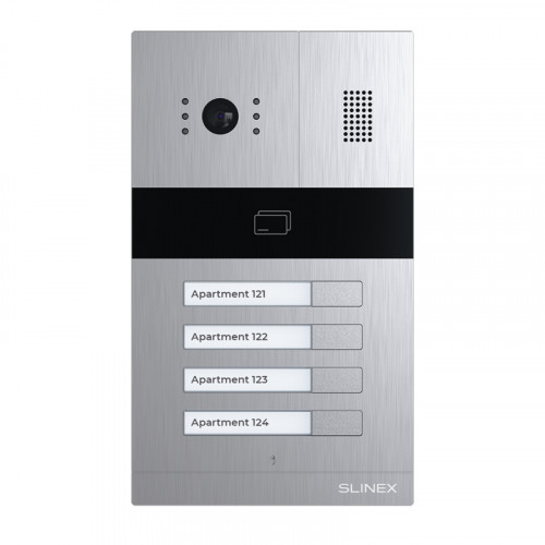 Slinex MA-04CRHD  панель вызова на 4 абонента