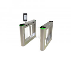 ZKTeco SBTL300 Турникет с распашными створками и встроенными терминалами УРВ SpeedFace M4