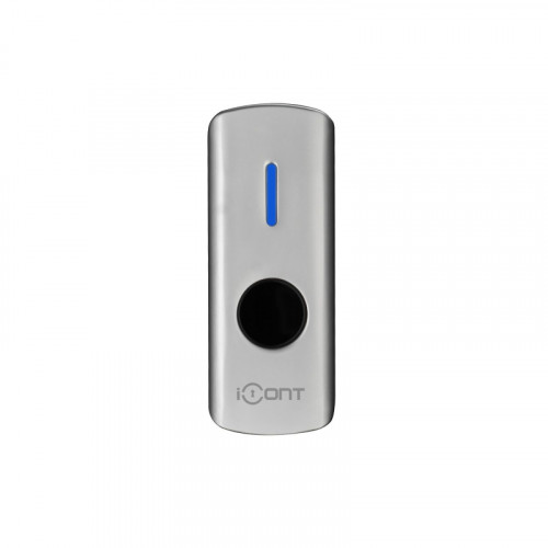 iButton OP02H LED Бесконтактная кнопка выхода из цинкового сплава (накладная, NO/NC/COM)