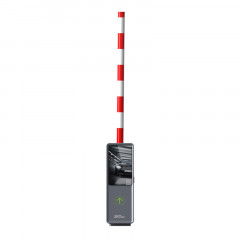 ZKTeco BG-LCD100L (левый) Шлагбаум с круглой прямой стрелой 3м / встроенный TFT ЖК-диспле
