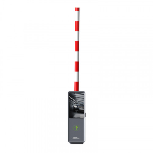 ZKTeco BG-LCD100L (левый) Шлагбаум с круглой прямой стрелой 3м / встроенный TFT ЖК-диспле