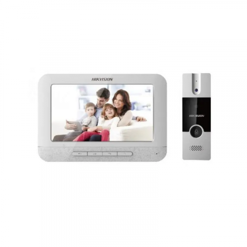 Hikvision DS-KIS202T Комплект DS-KB2411-IM (вызывная панель) + DS-KH2220 (монитор 7“)