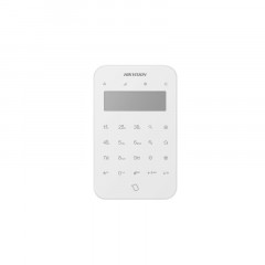 Hikvision DS-PK1-LT-WB Клавиатура с LCD-экраном и двусторонней беспроводной связью (AX PRO)