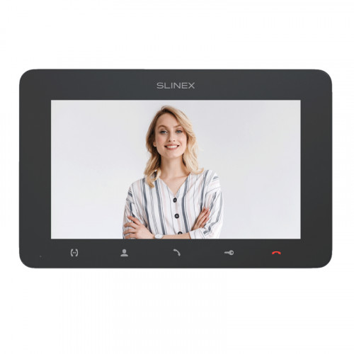 Slinex SM-07MHD цвет графит 7 Компактный видеодомофон с функцией памяти