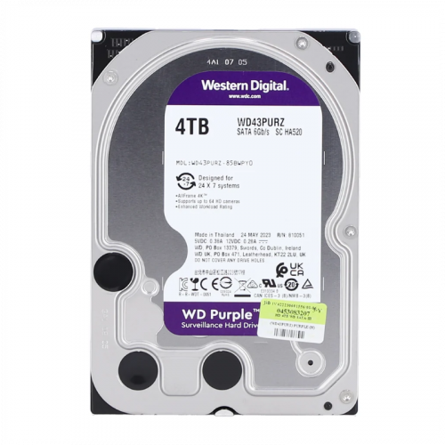 TVT WD43PURZ, 4Tb Жесткий диск West Digital